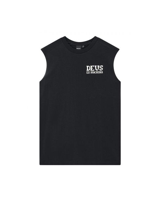 Deus Ex Machina Black Sleeveless Tops for men