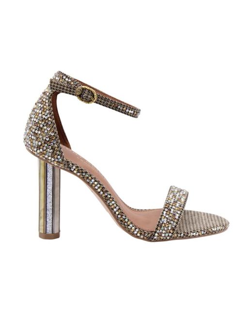 High Heel Sandals di Kurt Geiger in Metallic