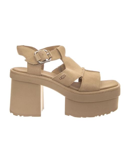 Ugg Natural Flache Sandalen