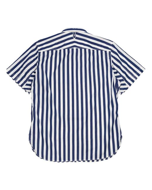 Junya Watanabe Blue Short Sleeve Shirts for men