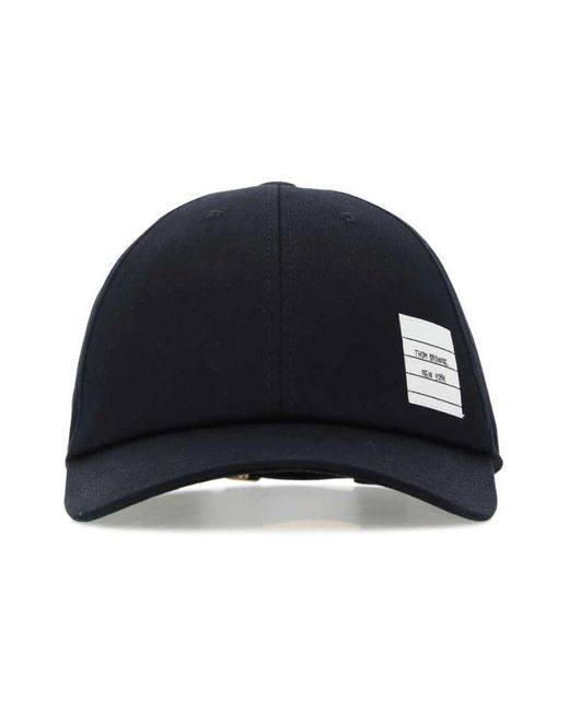 Thom Browne Blue Caps for men