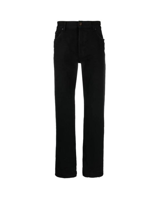 Saint Laurent Black Straight Jeans for men