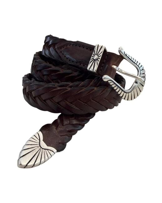 Alberto Luti Brown Belts for men