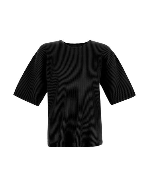 T-camicie di Issey Miyake in Black da Uomo