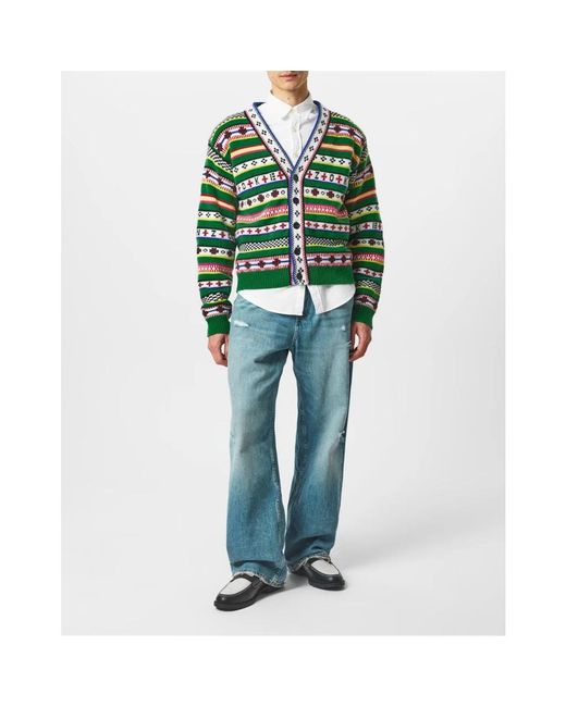 Cardigans KENZO de hombre de color Green