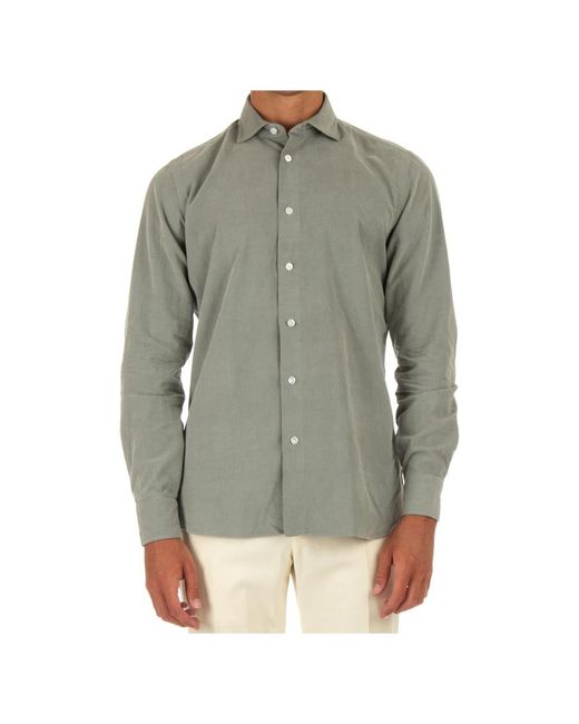 Borriello Green Casual Shirts for men