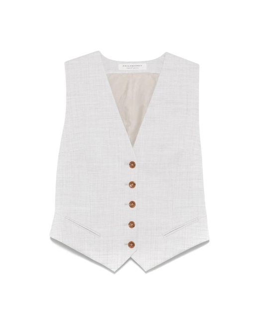Philosophy Di Lorenzo Serafini White Waistcoats