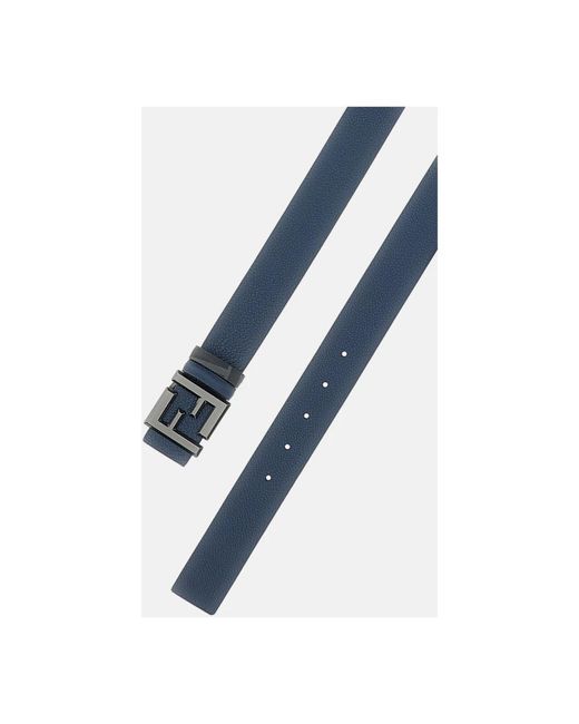 Fendi Squared Ff Belt in Black für Herren