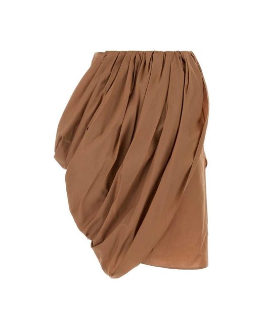 Chloé Brown Short Skirts