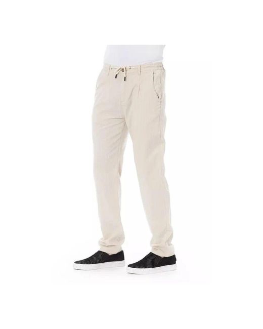 Baldinini Baumwoll-drawstring-chinos in Natural für Herren