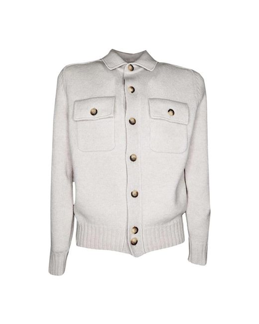 Cardigans Gran Sasso de hombre de color Gray