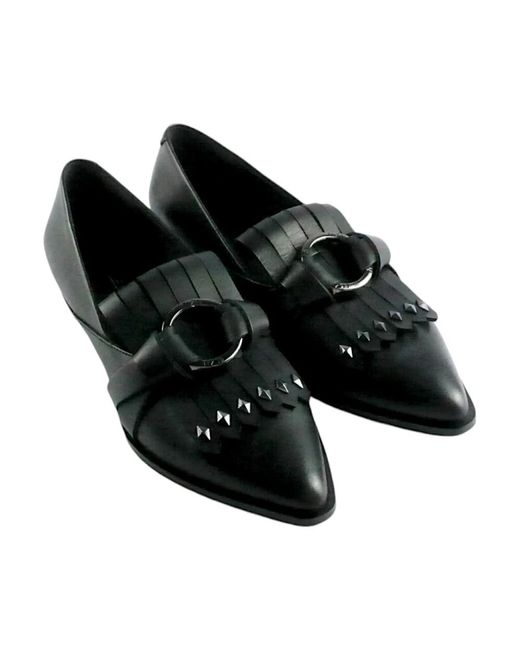 Elvio Zanon Loafers in het Black