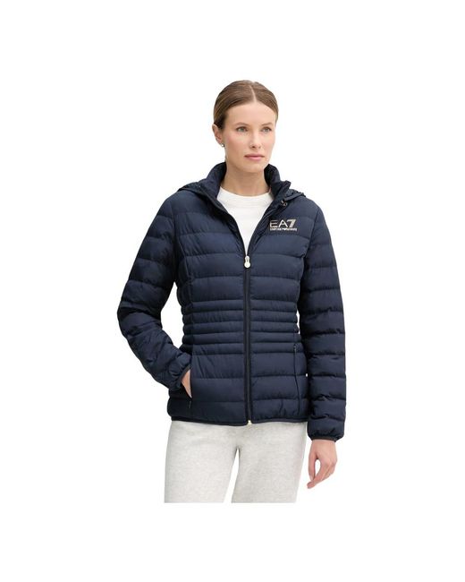 Winter Jackets EA7 en coloris Blue