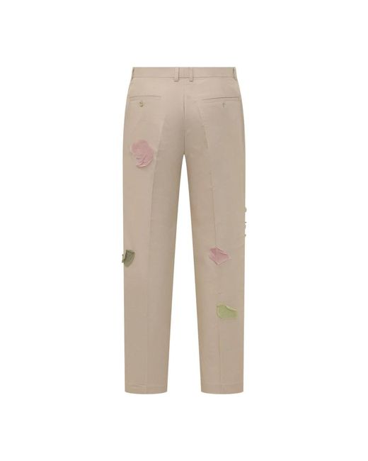 Kidsuper Natural Slim-Fit Trousers for men