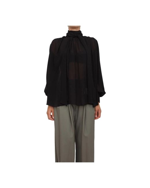 Marella Black Blouses