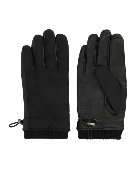 Kazar Herrenhandschuhe Aus Kombinierten Materialien Mit Touchscreen-Funktion in Black für Herren