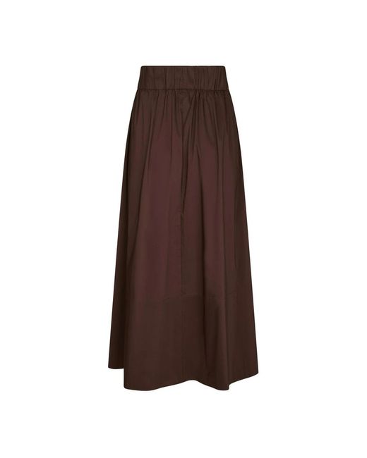 Maxi Skirts Neo Noir de color Brown
