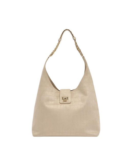 Elisabetta Franchi Natural Shoulder Bags