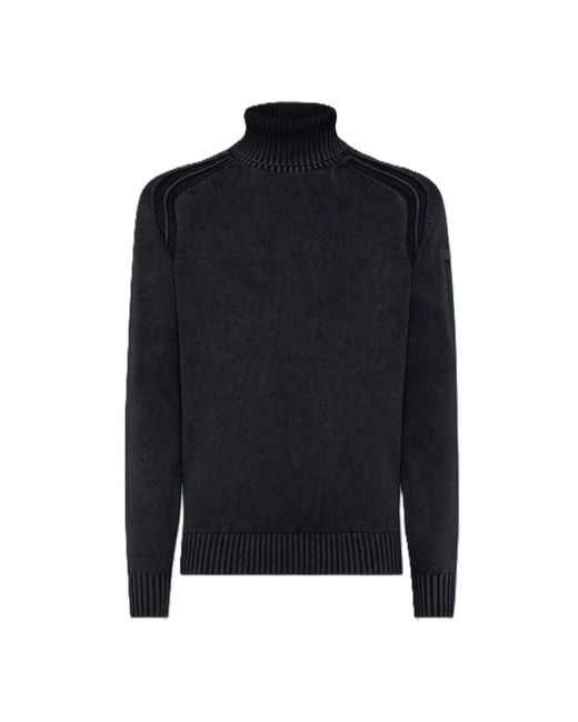 Turtlenecks Rrd de hombre de color Black