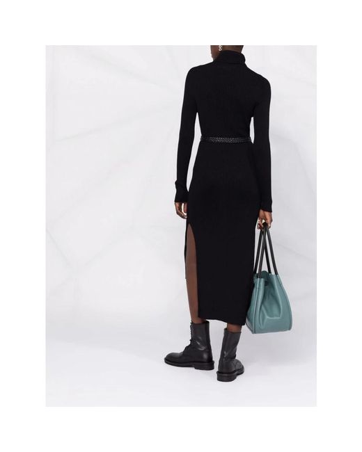 Philosophy Di Lorenzo Serafini Black Knitted Dresses