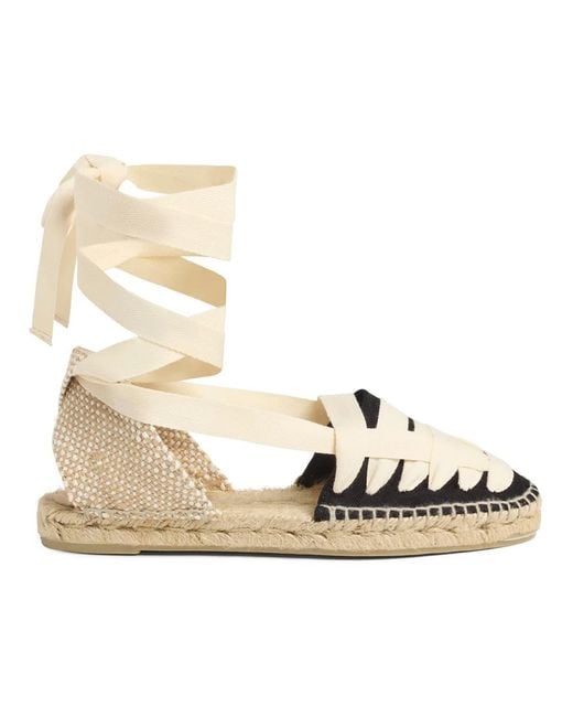 Jean/053 espadrilles Castaner de color Metallic