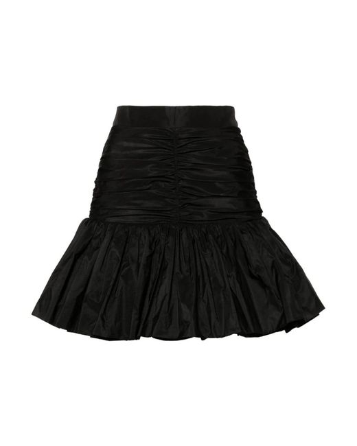 Patou Black Short Skirts