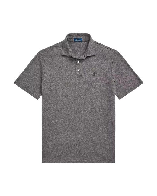 Ralph Lauren Klassisches polo-shirt in Gray für Herren