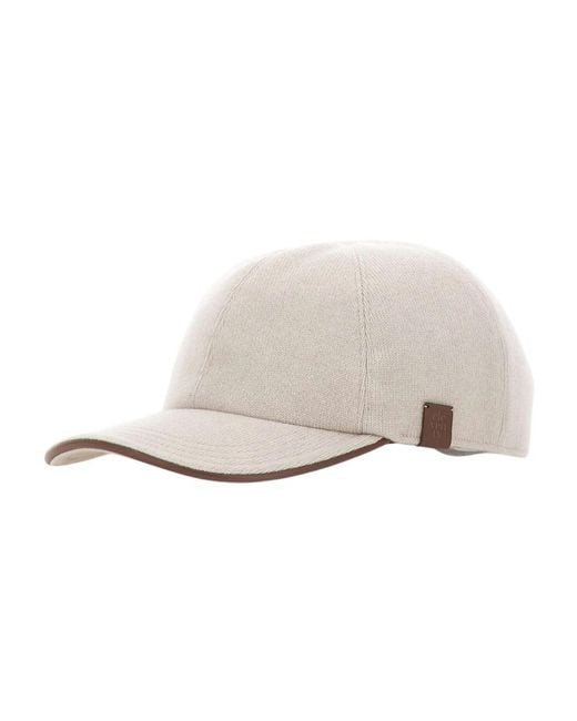 Eleventy White Hats & Caps for men