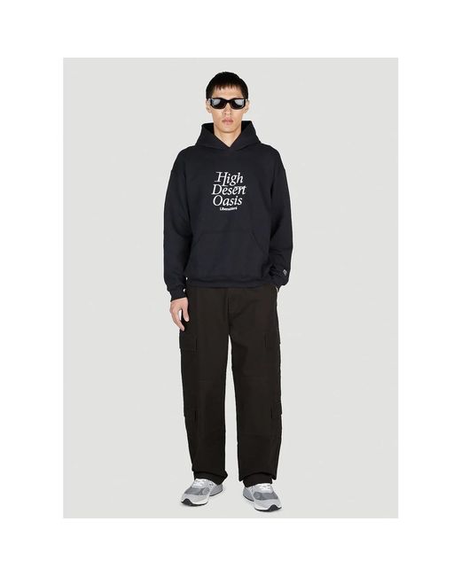 LIBERAIDERS Black Hoodies for men