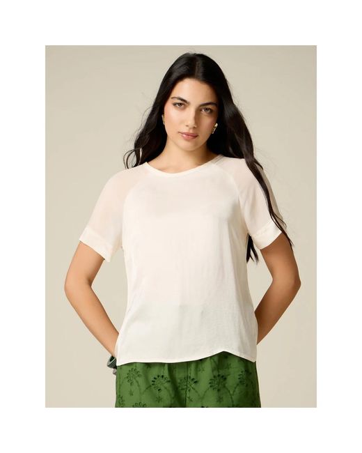 Blouses Oltre de color Natural