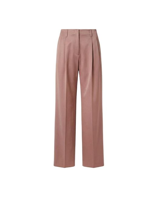 Golden Goose Deluxe Brand Red Wide Trousers