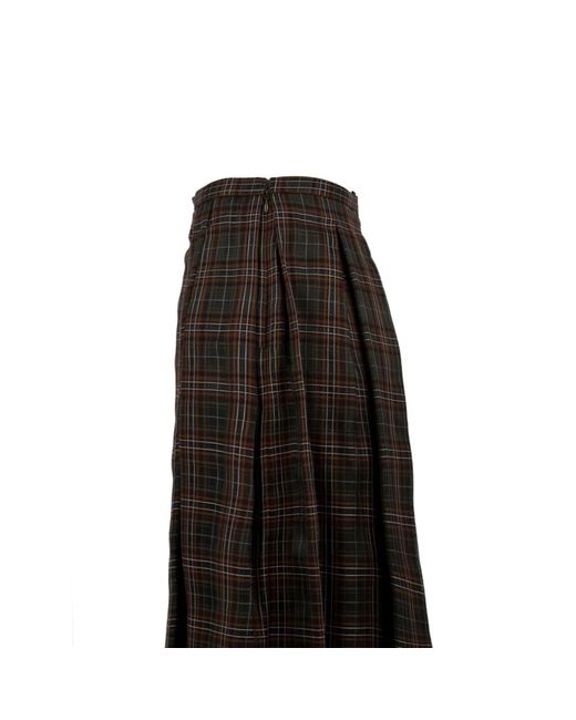 Midi Skirts Aspesi en coloris Black