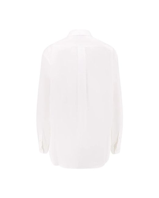 Coperni Witte Klassieke Knopenblouse in het White