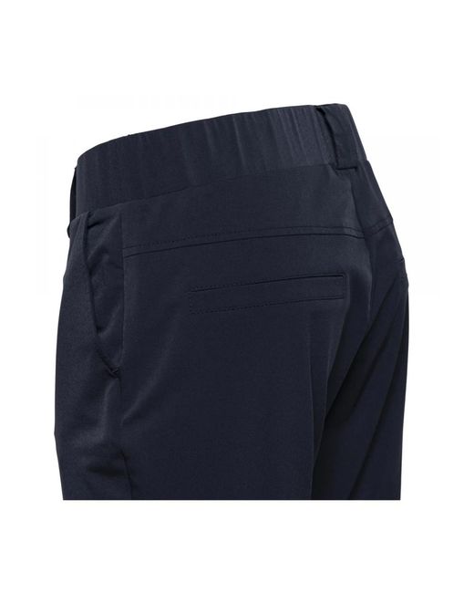 &Co Woman Basic Flare Broek in het Blue