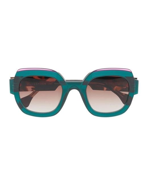 Face A Face Blue Sunglasses