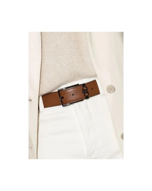 Ferragamo Brown Belts for men