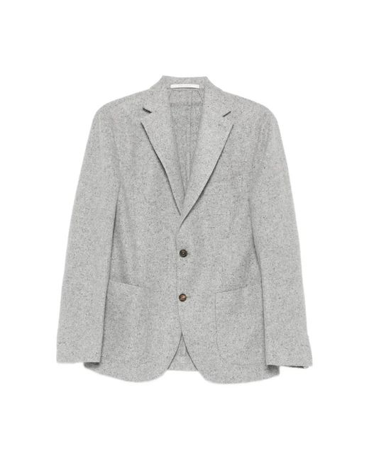 Eleventy Gray Blazers for men
