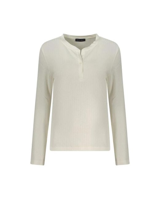 North Sails Tops ,Wit ,Polyester Polyester Maglia in het White