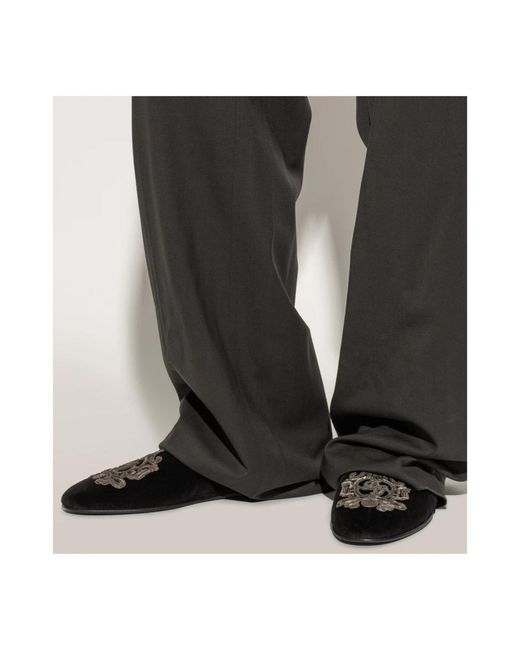 Dolce & Gabbana Black Mules for men
