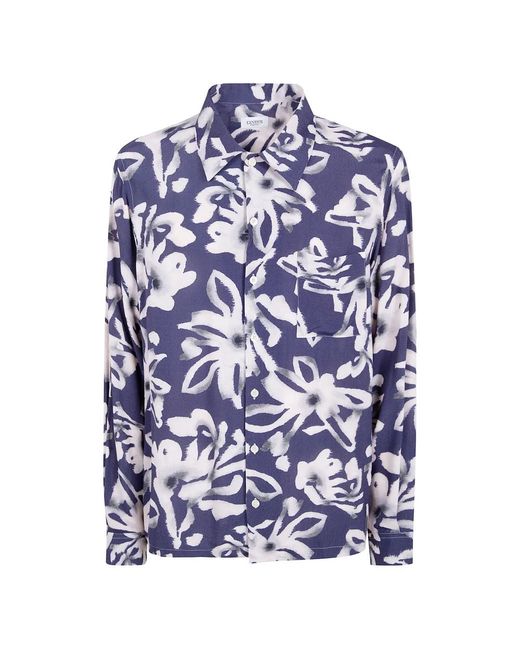 Laneus Blue Casual Shirts for men