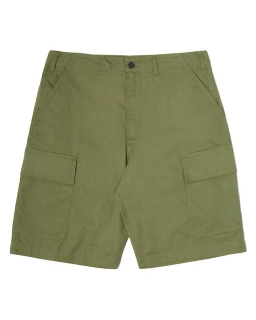 Universal Works Green Casual Shorts for men