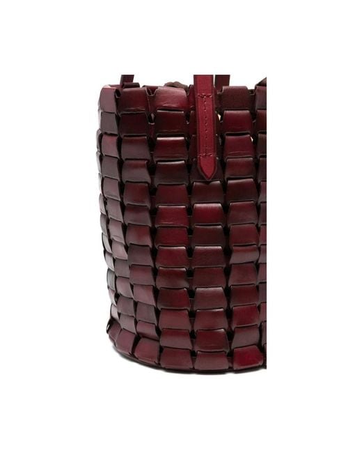 Bucket Bags di Dragon Diffusion in Red