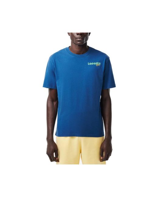 Tops > t-shirts Lacoste pour homme en coloris Blue