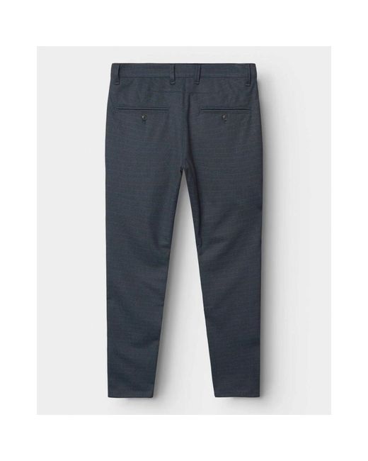 Gabba Chinos in het Blue voor heren