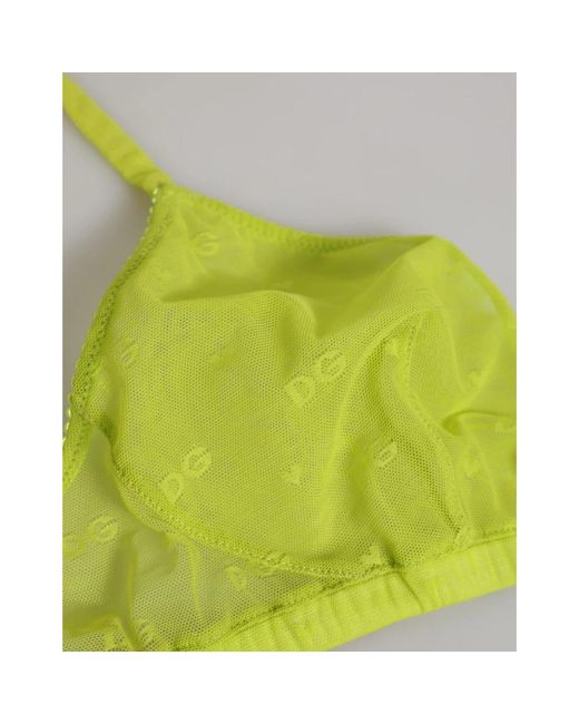 Dolce & Gabbana Green Bras