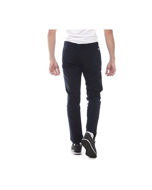 Daniele Alessandrini Blue Slim-Fit Trousers for men