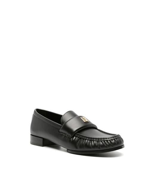 Givenchy Black Loafers