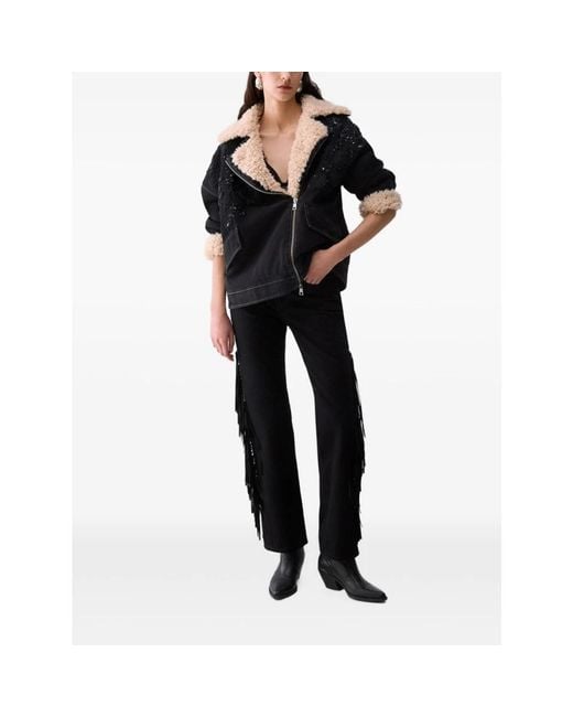 Liu Jo Uf6152 Denim Jacket in het Black