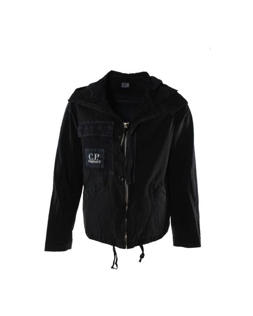 C P Company Black Light Jackets for men