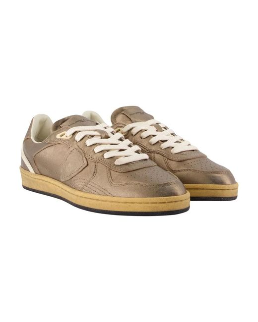 Philippe Model Pgal Lage Sneakers in het Brown